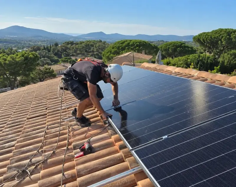 Installateur panneaux solaires Saint-Ouen-des-Alleux — pose photovoltaïque sur toiture