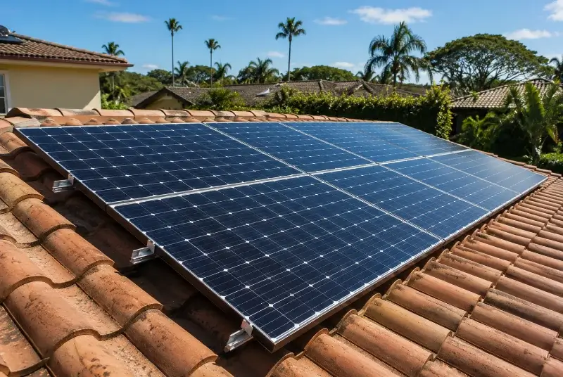 Installation de panneaux solaires à Saint-Ouen-des-Alleux